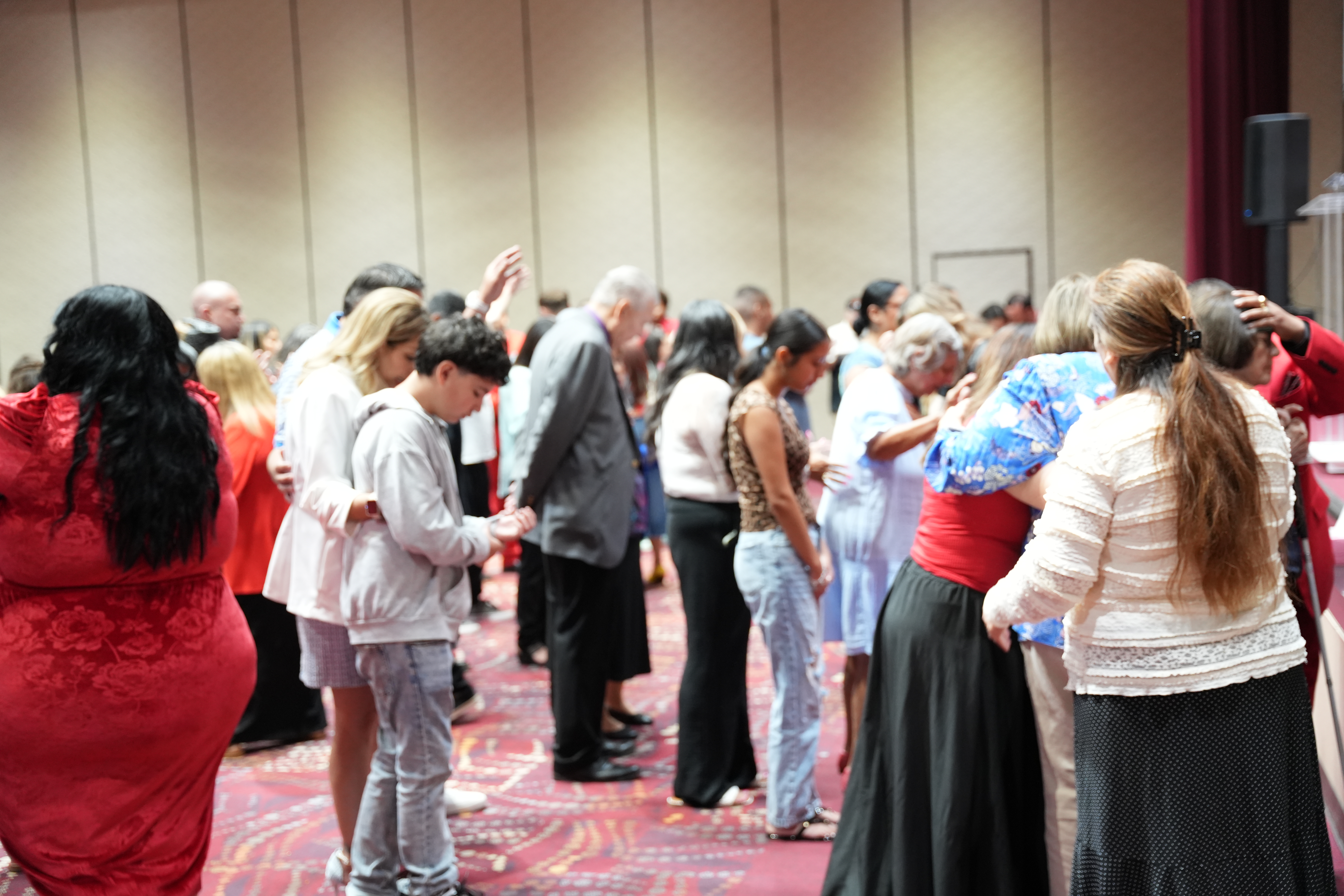 Arise Church congregation at the Lubbock Memorial Civic Center